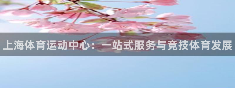 利记官方正版app集团官网网址：上海体育运动中心：一站式服务