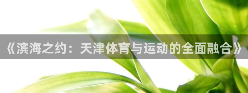 利记代理备用网址：《滨海之约：天津体